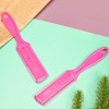UNVOJL Hot Pink Hair Cutter Comb Hair Razor Comb Hair
