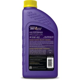 Royal Purple Premium Synthetic High Performance Euro Formula 5W-40 Motor Oil - 1