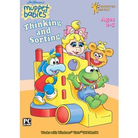 Brighter Child MUPPET BABIES ~THINKING & SORTING~ PC LEARNING GAME