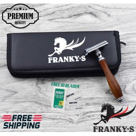 Sharpend Professional Barber Hair Shaving Razor Safety Edge Folding  + 10 Blades