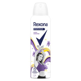 REXONA desodorante antitranspirante happy en aerosol para dama 90 g