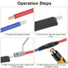 Linkstyle 4PCS 4 Gauge Wire Splice Connectors, 4 Gauge Battery