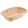 APS Wicker/Poly Rattan Rectangular Basket Approx. 31.5 x 22 cm/Height