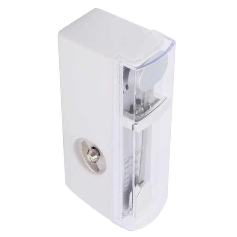 Mini Mechanical Metronome Portable 11x5x3cm White Musical Instrument Accessories for