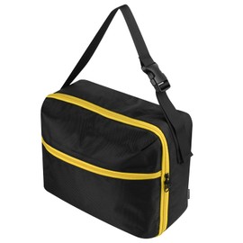 1680D Bolsa de transporte para DEWALT DCC020IB 20V Max Inalámbrico Inflador de Neumáticos con Bolsillo Extra Se adapta a Batería, Cargador, Adaptador de Alimentación de CA y Accesorios (Negro)