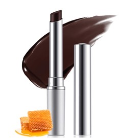 Tinted Lip Balm-1Pcs Hydrating Black Brown Lip Tint Moisturizer, Honey Sugar Yummy Lip Care Balm for Dry Lip, Moisturizing Sheer Lip Gloss Lip Treatment, Christmas Makeup Gift for Women Girl