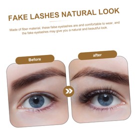 NOLITOY Sets d False Lashes Natural Look Lightweight Material Suitable for Women's Daily Use Pairs