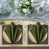 Ramanta Home Linen Flax Cloth Napkins Set of 24 -