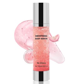 Be Glossy Body Serum for Wrinkles, Crepey Skin Cream for Aging Skin Infused with Hyaluronic Acid, Collagen and Vitamin E, Anti-Aging & Firming Body Lotion for Tighten Nourishing Skin 100ML/3.38 Fl Oz