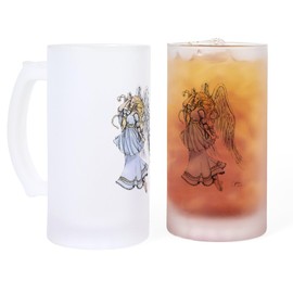 CafePress Frosted Stein 16 oz Frosted Glass Beer Mug
