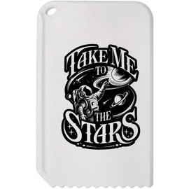 Azeeda 'Take Me To The Stars with Astronaut' Plastic Ice Scraper (IC00040516)