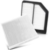 TOPAZ Engine Air Filter & Cabin Air Filter Set Compatible