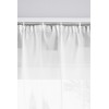 61000CN Set of 2 Transparent Curtains for Living Room Voile