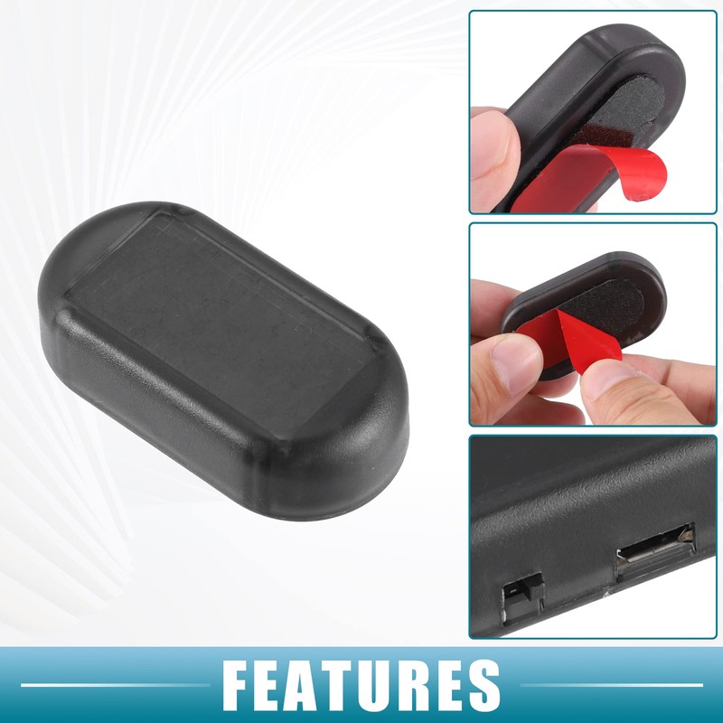 X AUTOHAUX Car Alarm Light LED Flashing Flash Anti Theft