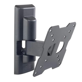 Meliconi CME ETR 100 TV support, Tiltable, for TVs up to max 25 '', Vesa 50 - 75 - 100 mm, Black
