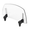Motorcycle Adjustable Windscreen Universal Fit Wind Deflector for MT07 MT09