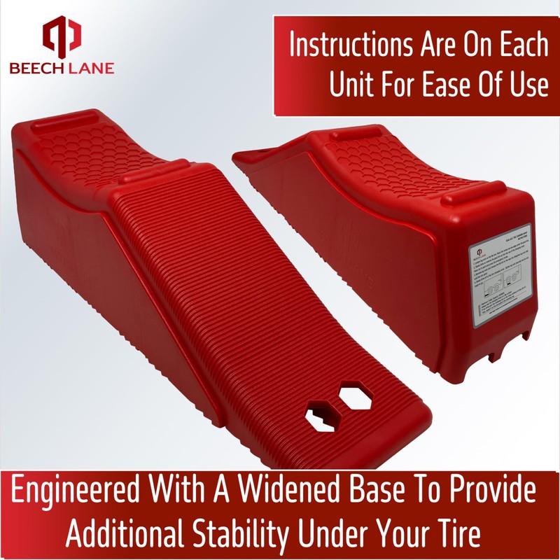 Beech Lane 5 1/2" Lift Tandem Tire Trailer Ramp, Quickly