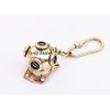 Ares India Brass Diving Divers Helmet Keychain Nautical Maritime Yatching