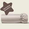 Amqua Fitted Sheet, 90 x 200 cm, Cotton Taupe, Fitted