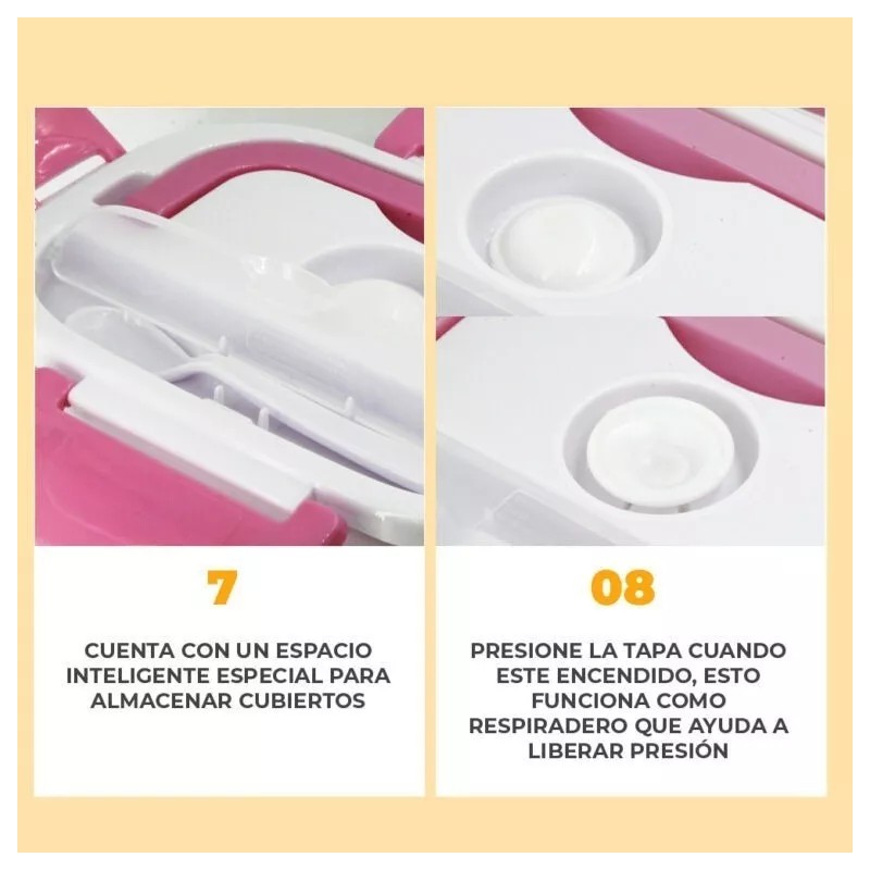EG Lonchera Portátil Eléctrica Con Calefacción De Alimentos