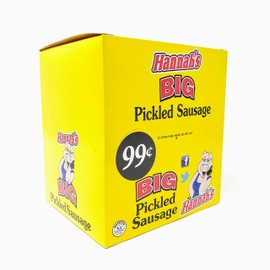 Hannah's Pickled Sausage PP .99