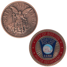 City of Boston Police Challenge Coin