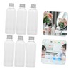 ULTECHNOVO 10pcs Refillable Travel Bottles with Aluminum Lids Containers for