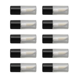 10pcs 1.2ml Empty Lip Gloss Containers Tubes Refillable Lip Balm Bottles Lipstick Sample Containers Rubber Stopper for Funnel and Lip Sample for Travel Split Charging DIY Makeup