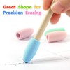 Sibba Erasers Pencil Caps 20 Pieces Remove and Replace Attachment