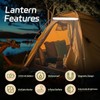 SELORSS Inflatable Outdoor Camping Light, Meets IP66 Waterproof Standard, Provides