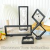 12pcs 3D Floating Display Case, Coin Display Case for Challenge
