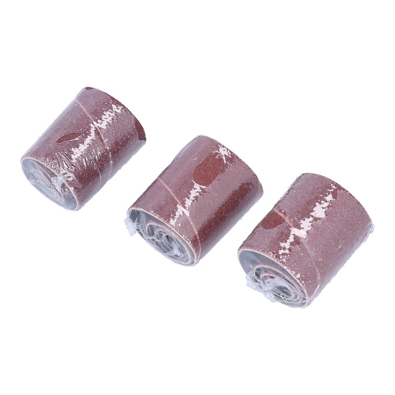 16Pcs Drum Sander 60 80 120 Grits Rust Removal Polishing