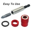 LifCratms 1 Piece Adjustable Depth Screwdriver Bit Holder, Magnetic Impact