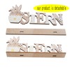 HERZWILD Easter Stand, Easter Decoration for Standing, Lettering with Cute