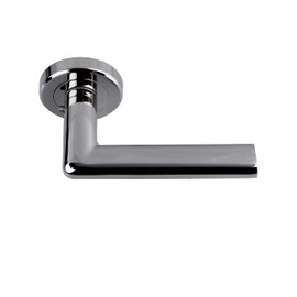 Carlisle Brass Serozzetta SZR010PN Dieci Lever Rosette (Pair), Polished Nickel