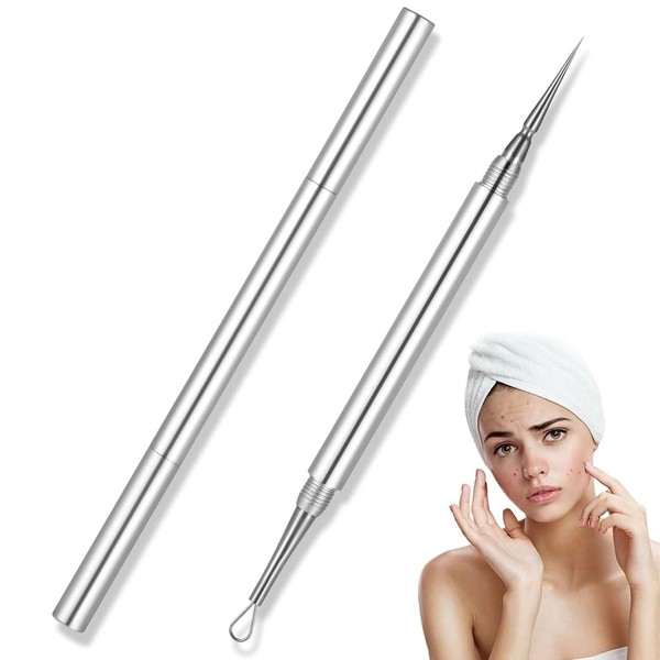IKOPFLN 1 piece blackhead remover, pimple removal tool, comedone squeezer,