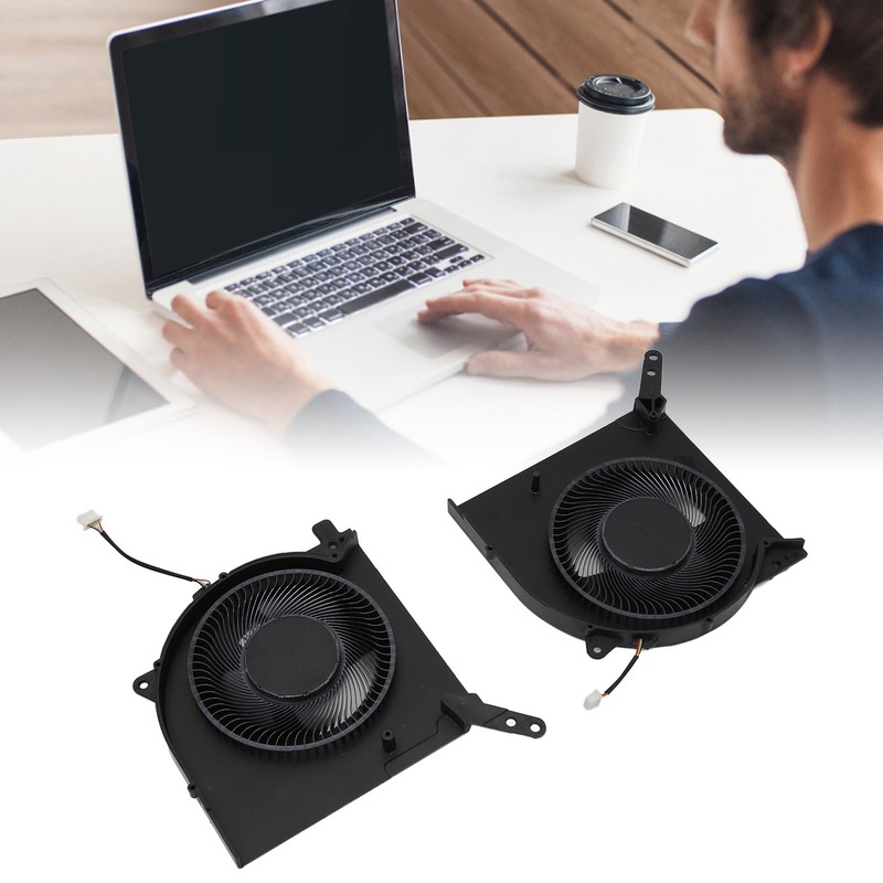 Laptop Cooling Fan 4Pin Power Metal ABS Light Weight Stable