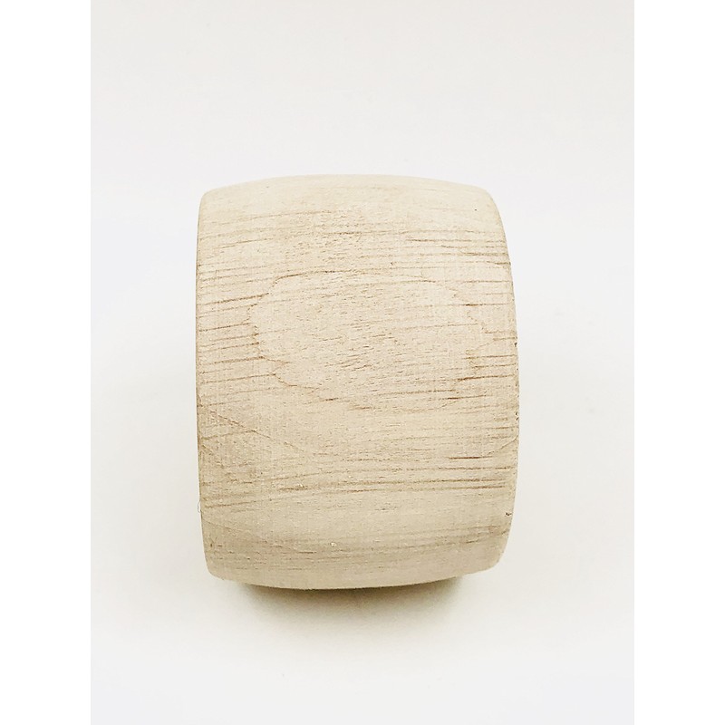 MGI Development Untreated Wood Napkin Rings Made in France, Jura