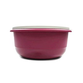 Tupperware Mixing Bowl Pro 6.0 L Dark Pink Yeast Dough Bowl