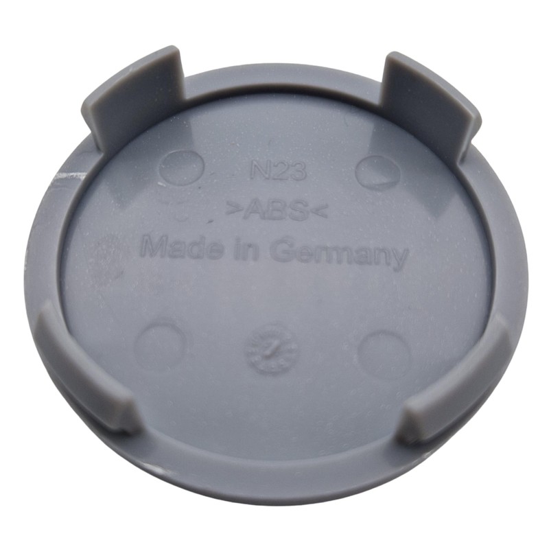 1 x Alutec Hub Cap 60 mm Silver (N23) Logo