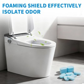 inAuto Splashproof Foam Sheild for Smart Toilet Toilet Bowl Cleaner Tablets Foaming 12p
