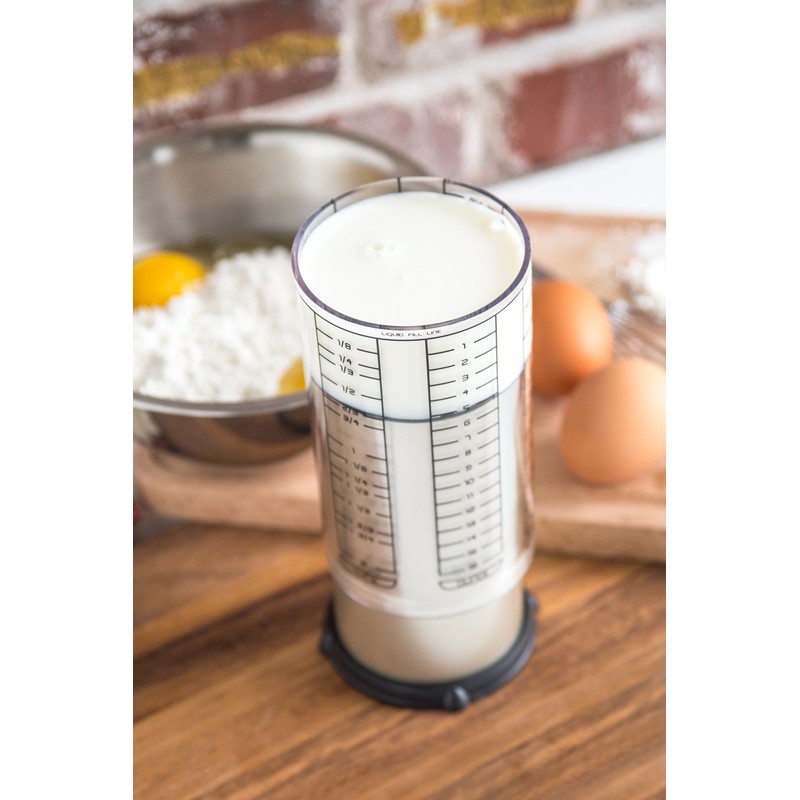 KitchenArt 55210 Pro 2 Cup Adjust-A-Cup, Satin