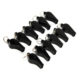 StonKraft Whistle, Loud Plastic Whistle for Referees Coaches Lifeguards Survival Emergency Football Basketball Soccer Hockey (Set of 12)