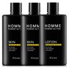 Asome men's cosmetics men's skin lotion set, 2 active skins, 1 lotion / 에이썸 남성화장품 남성 스킨로션세트 액티브 스킨2개 로션1개