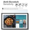 White Marble Frame with Magnet for Echo Show 15, Screen