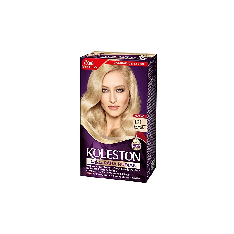 Koleston Tinte Permanente 121 Rubio Cenizo Claro Especial | Crema,