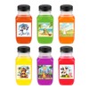 JINLIFA 6PCS Juice Bottles with Caps, Reusable Plastic Small Empty