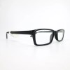 Unbranded MP 1009 BK Black Mens Rectangle Full Rim Eyeglasses