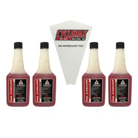 CYCLEMAX Pack Compatible with Honda Fuel Stabilizer & Corrosion Inhibitor 08732-0800 8oz Bottle and a Funnel (6)