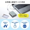 Sanwa Supply ADR-MNICU3 Contactless IC Card Reader Writer
